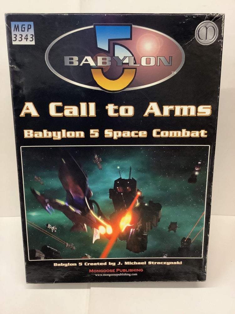 Item #78644 Babylon 5, A Call To Arms, Babylon 5 Space Combat, MGP 3343. J. Michael Straczynski.