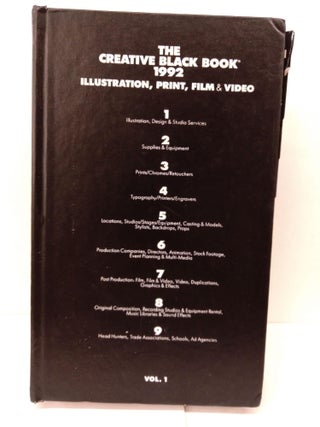 Item #78737 The Creative Black Book 1992 - Print Photography Illustration Film & Video
