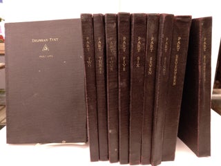 Item #78793 Delphian Text (Incomplete, 10 Vol. Set). The Delphian Society