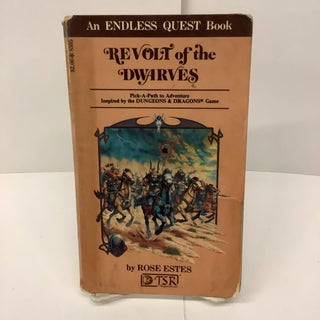 Item #79137 Revolt of the Dwarves, An Endless Quest Book, 8505. Rose Estes