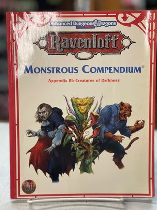 Item #79315 Monstrous Compendium, Appendix III: Creatures of Darkness (AD&D 2nd Ed. -Ravenloft...