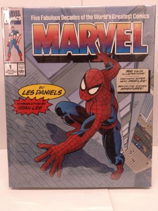 Item #79354 Marvel: Five Fabulous Decades of the World's Greatest Comics. Les Daniels
