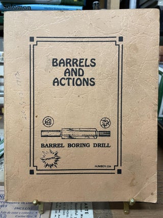 Item #79799 Barrels and Actions. Harold Hoffman