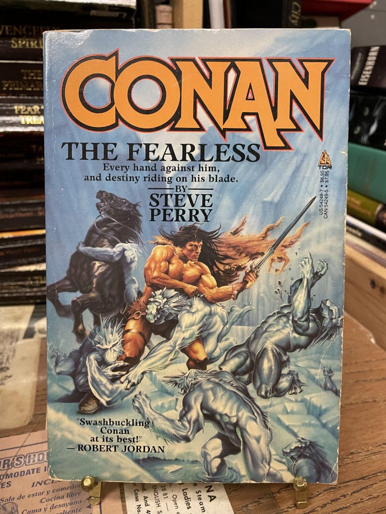 Item #79971 Conan The Fearless. Steve Perry.