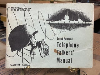Item #80140 Sound-Powered Telephone Talkers' Manual (Navedtra 14005-A