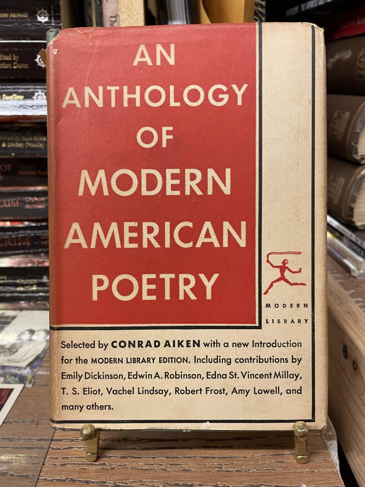 Item #80225 An Anthology of Modern American Poetry. Conrad Aiken, Selected.