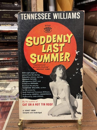 Item #80233 Suddenly Last Summer. Tennessee Wiliams
