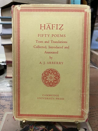 Item #80520 Fifty Poems of Hafiz. Arthur J. Arberry