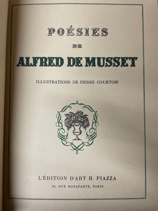 Poésies de Alfred Musset