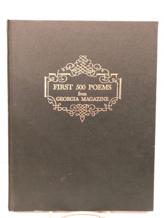 Item #80750 First 500 Poems From Georgia Magazine