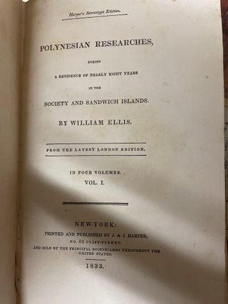 Polynesian Researches (Volume 1-3 of 4 Volume Set)