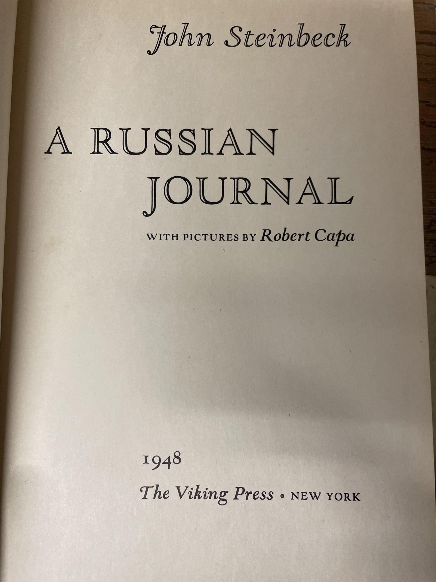 Russian Journal A Russian Journal | John Steinbeck | 1st edition
