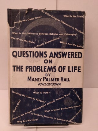 Item #81018 Questions Answered on the Problems of Life. Manly P. Hall