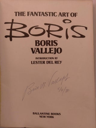 The Fantasic Art of Boris Vallejo