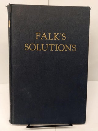 Item #81251 Falk's Graphical Solutions to 100,000 Practical Problems. Karl Falk