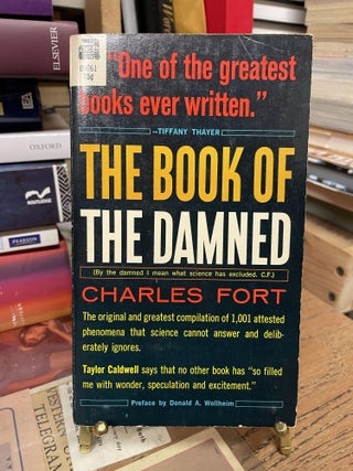 Item #81340 The Book of the Damned. Charles Fort