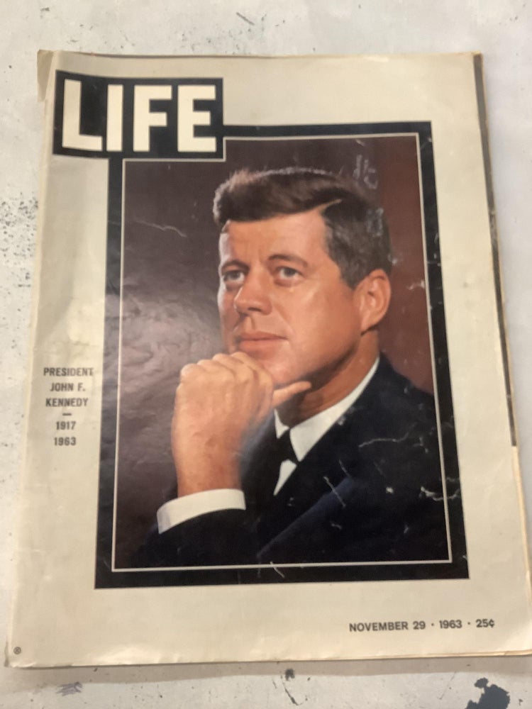 Item #81391 LIFE Magazine, November 29, 1963, President John F. Kennedy 1917-1963. LIFE Magazine.