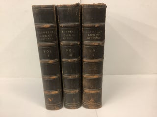 Item #81393 The Life of Samuel Johnson LL.D. By James Boswell, Esq. Edited WIth Notes by Arnold...