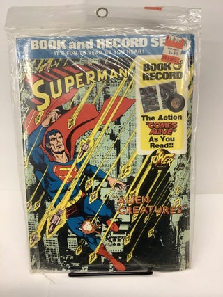 Item #81451 Alien Creatures, Superman Book and Record Set. DC Comics