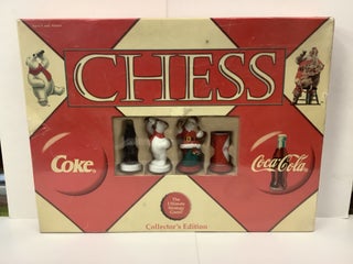 Item #81593 Coca-Cola Coke Christmas Chess Set Collector's Edition