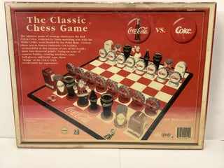 Coca-Cola Coke Christmas Chess Set Collector's Edition
