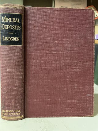 Item #81935 Mineral Deposits. Waldemar Lindgren