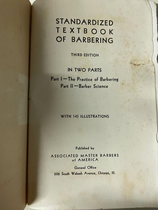 Standardized Textbook of Barbering