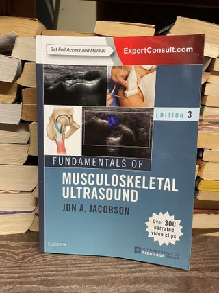 Item #82062 Fundamentals of Musculoskeletal Ultrasound (Third Edition). Jon A. Jacobson