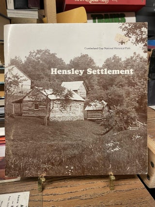 Item #82377 Hensley Settlement. William Cox