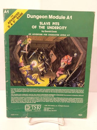 Item #82456 Advanced Dungeons & Dragons module A1: Slave Pits of the Undercity. David Cook