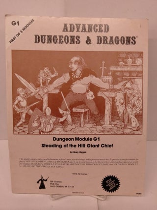 Item #82457 Advanced Dungeons & Dragons Dungeon Module G1: Steading of the Hill Giant Chief. Gary...