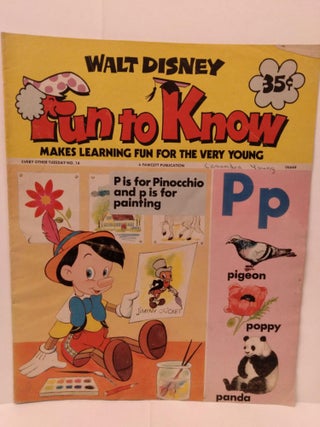 Item #82477 Walt Disney Fun to Know: Makes Learning Fun for the Very Young