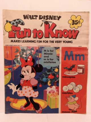 Item #82481 Walt Disney Fun to Know: Makes Learning Fun for the Very Young