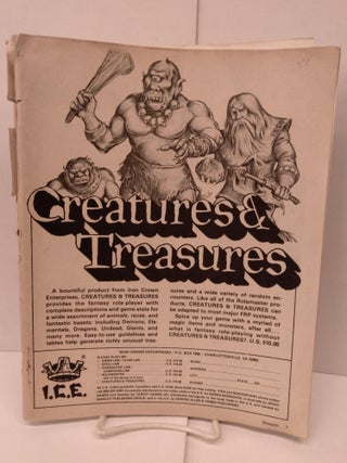 Item #82717 Dungeons & Dragons: Creatures & Treasures. Gary Gygax