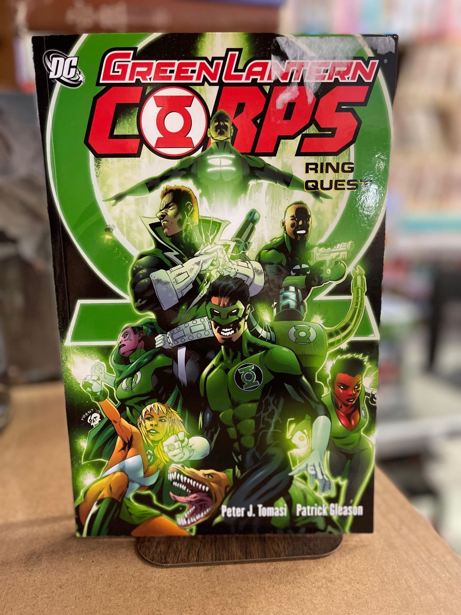 DC Comics Yellow Lantern Corps Fear Ring Stainless Steel - Green Lantern Sz  8-14 | eBay