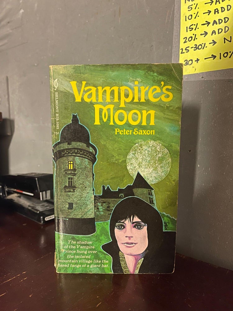 Item #83455 Vampire's Moon. Peter Saxson.