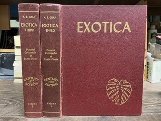 Item #83467 Exotica 3: Pictorial Cyclopedia of Exotic Plants- Guide to Care of Plants Indoors...