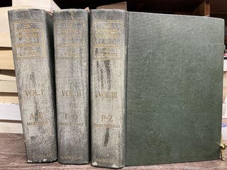 Item #83479 The Standard Cyclopedia of Horticulture, In Three Volumes. L. H. Bailey