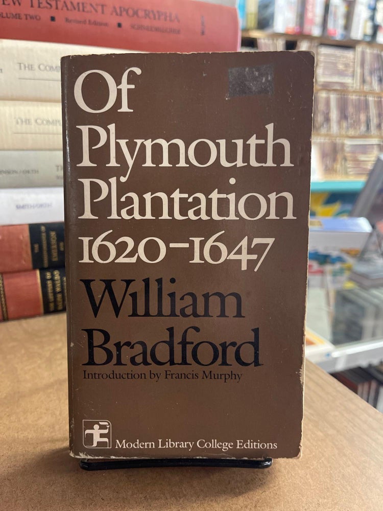 Item #83568 Of Plymouth Plantation 1620-1647. William Bradford.