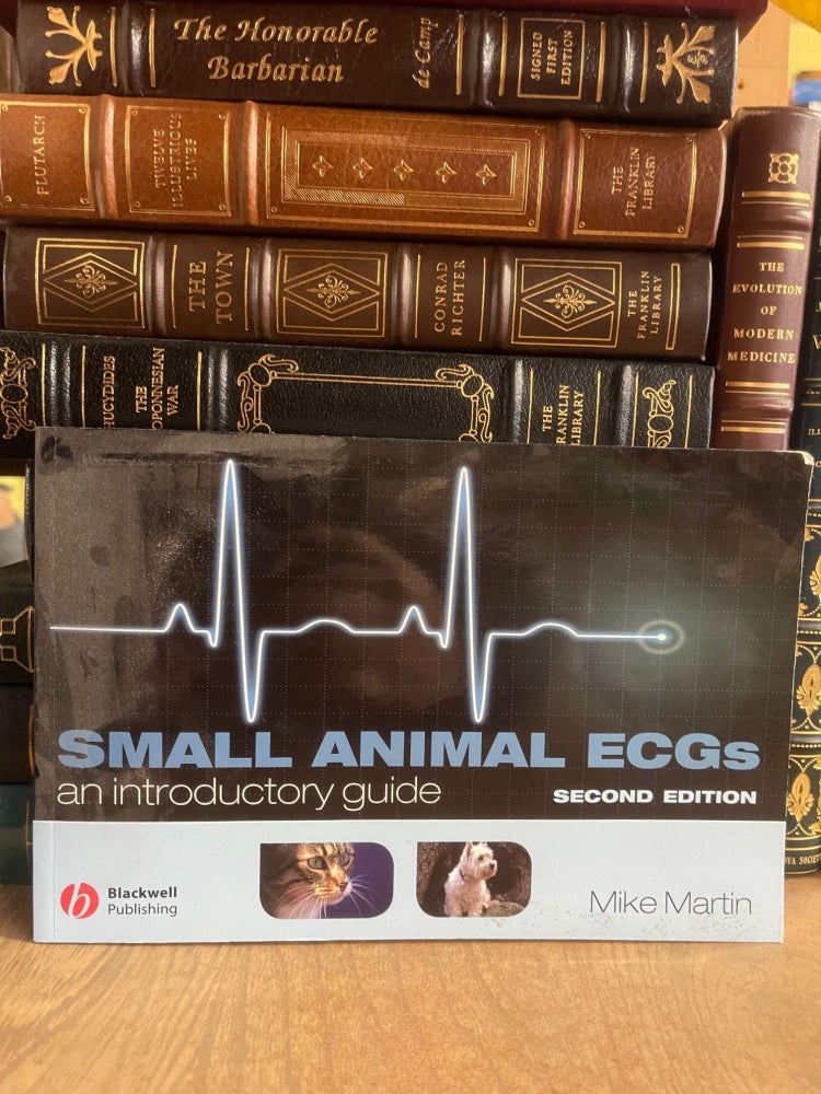Item #83805 Small Animal ECGs: An Introductory Guide. Mark Martin.
