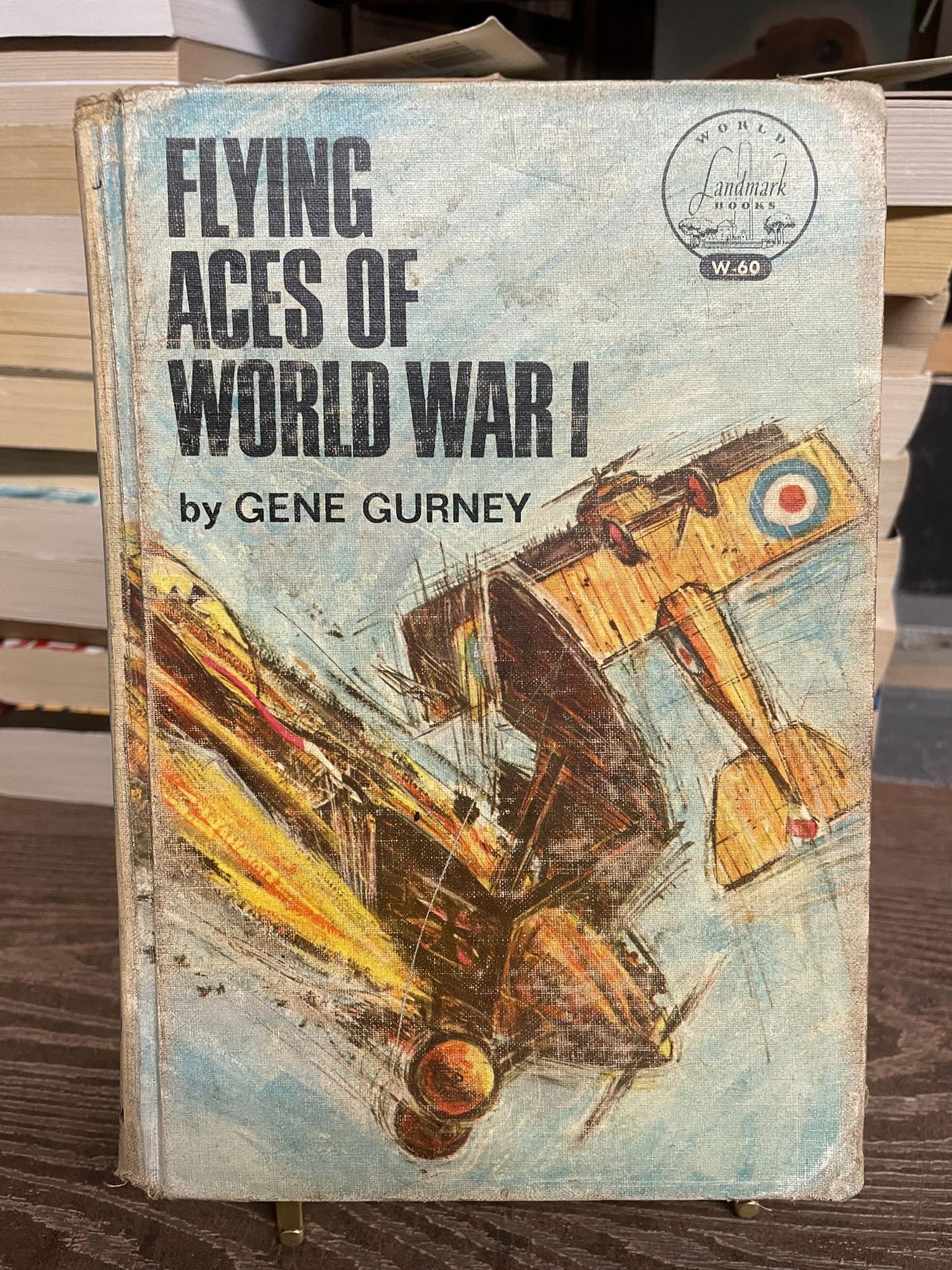 Flying Aces of World War I World Landmark Books | Gene Gurney