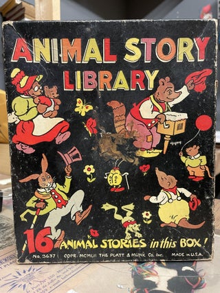 Item #83938 Animal Story Library, 16 Animal Stories. Thornton Burgess, Howard R. Gadis
