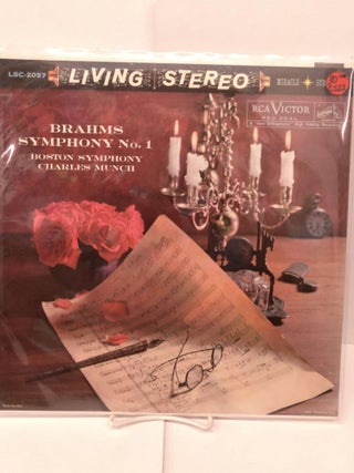Item #83947 Brahms - Symphony No. 1: Boston Symphony Orchestra
