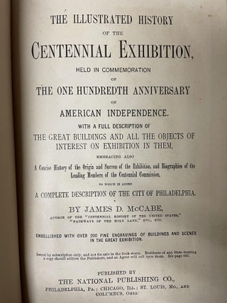 Illustrated History of the Centennial Exhibition