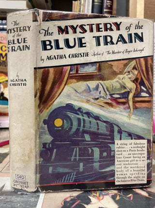 Item #84372 The Mystery of the Blue Train. Agatha Christie