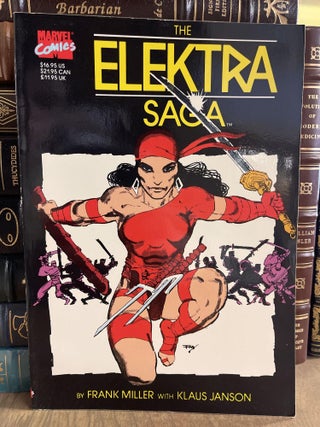 Item #84629 The Elektra Saga. Frank Miller, Klaus Janson
