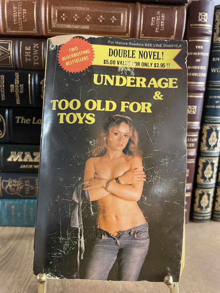 Item #84840 Underage & Too Old for Toys (DN 6010). Rob Carson, Shelley Ray.