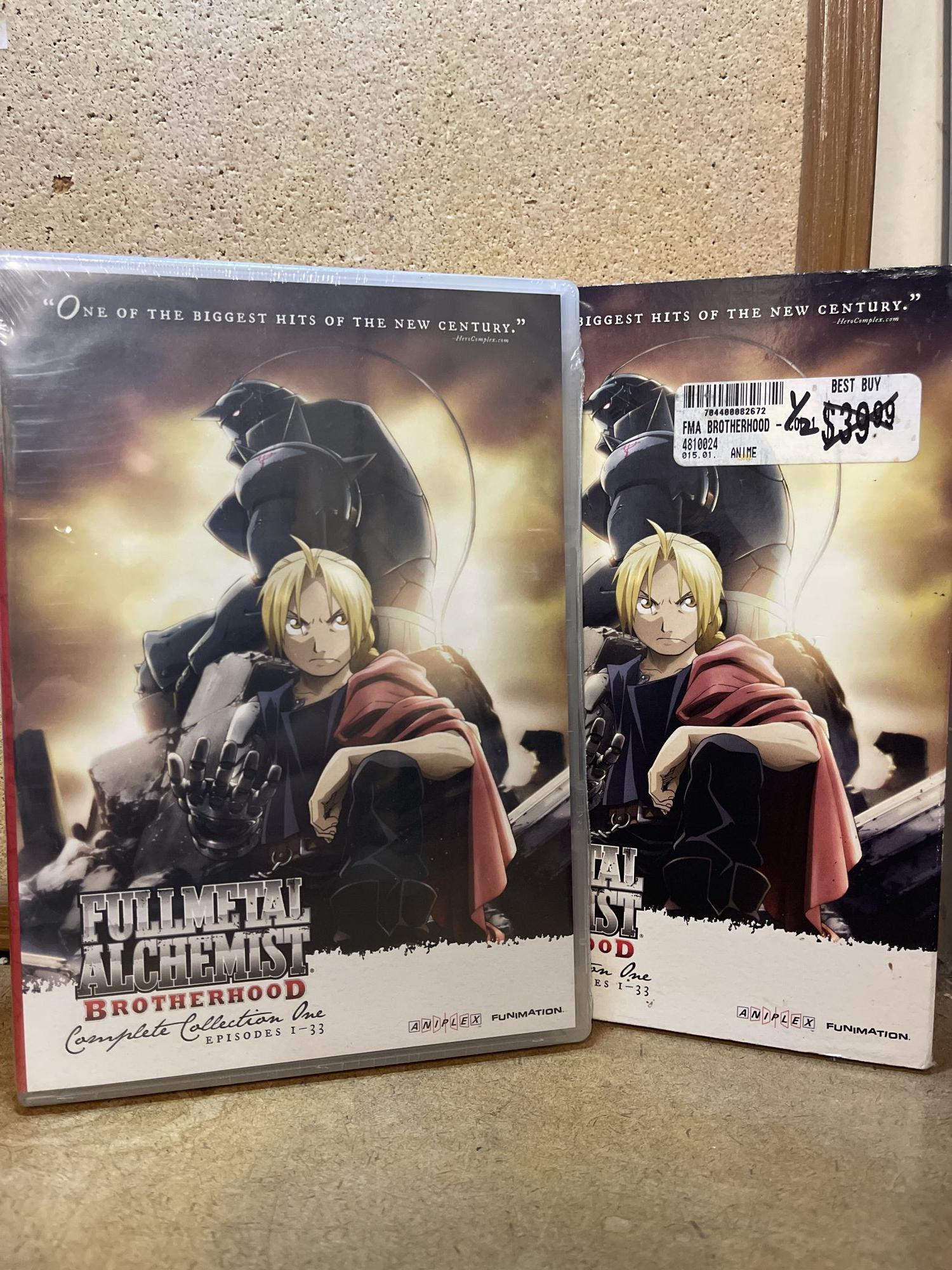 Fullmetal Alchemist Brotherhood: Part 1 Blu-ray