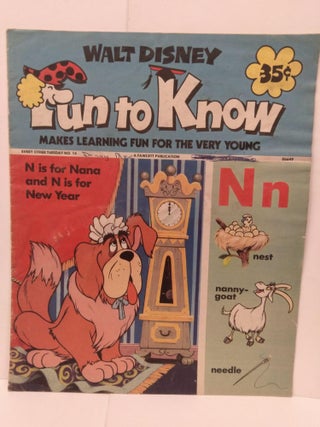 Item #85219 Walt Disney: Fun to Know Makes Learning Fun for the Very Young