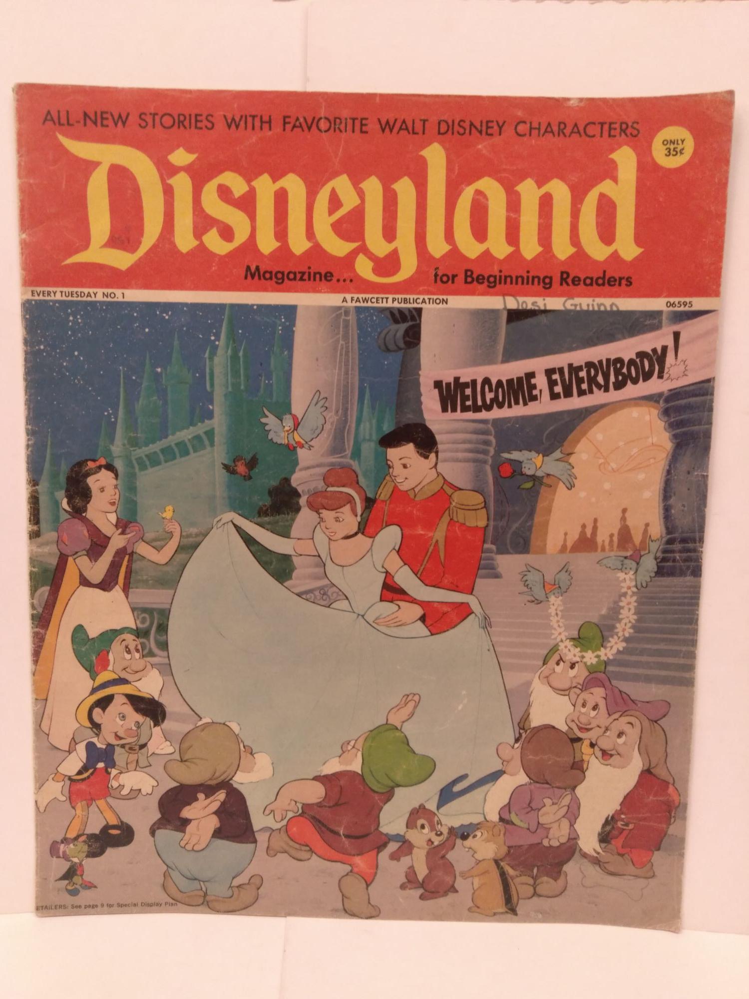 Disneyland Magazine for Young Readers | No. 1